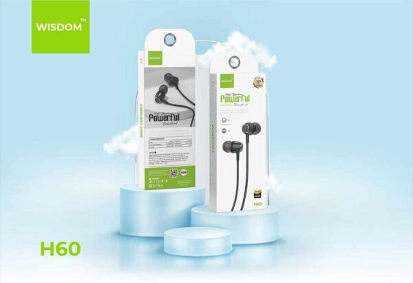 Wisdom H60 Metal Earphone